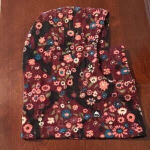 Burton Multicolor Floral Hooded Scarf
